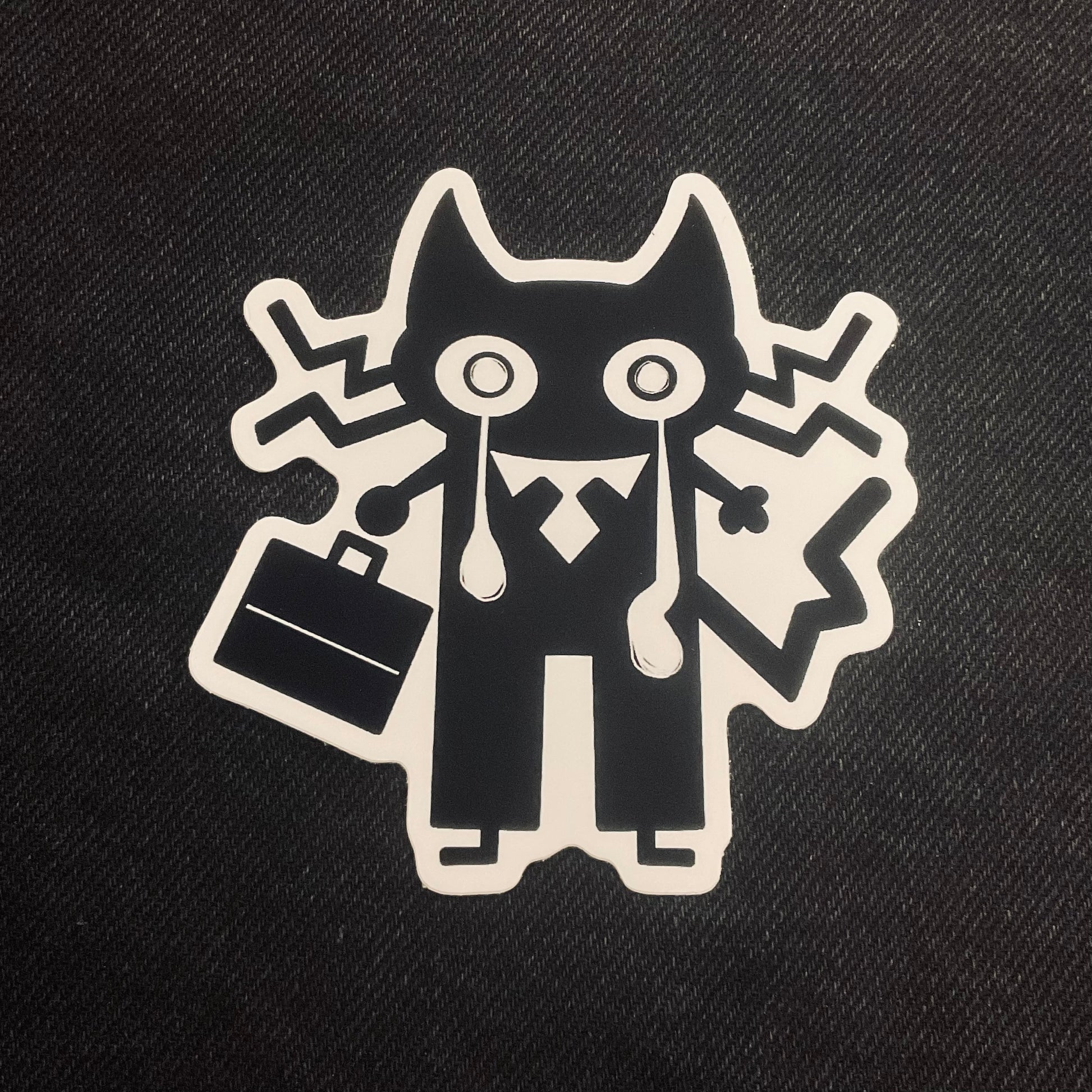 Business Cat Sticker