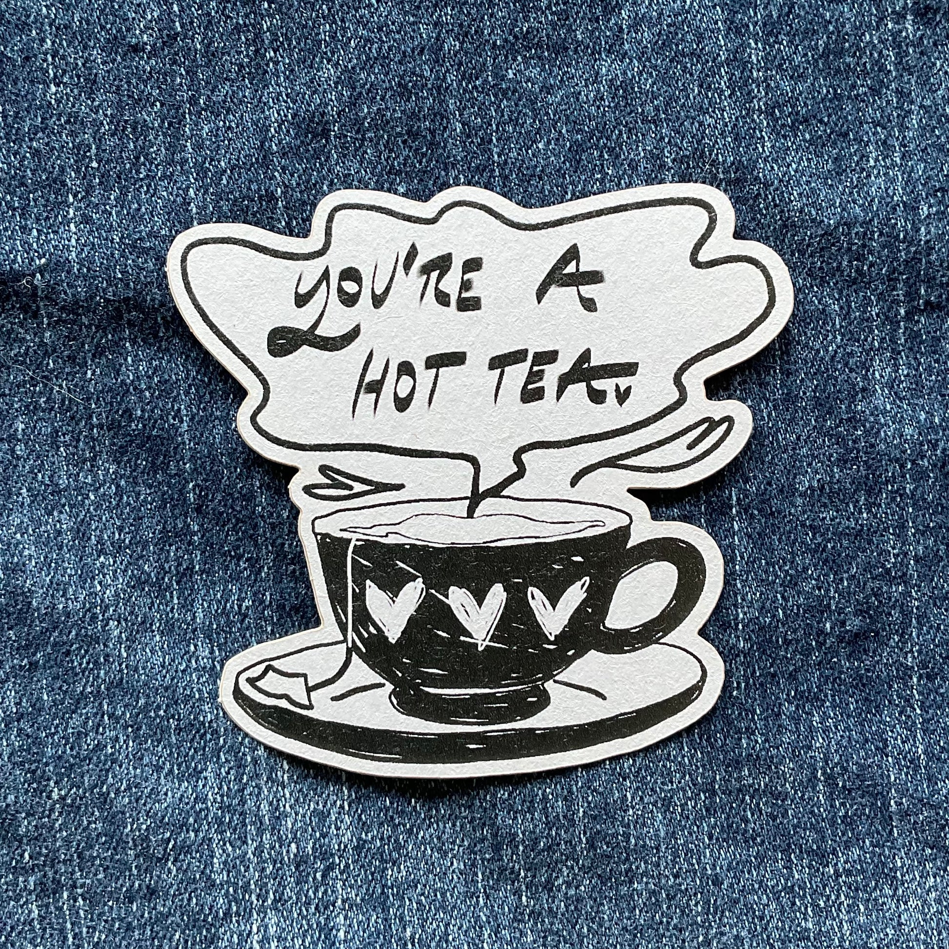 Hot Tea Sticker