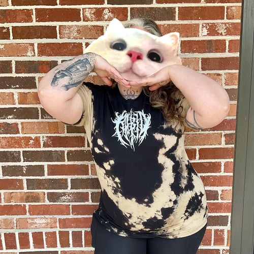 Bleach Tie-Dyed RABID T-Shirt