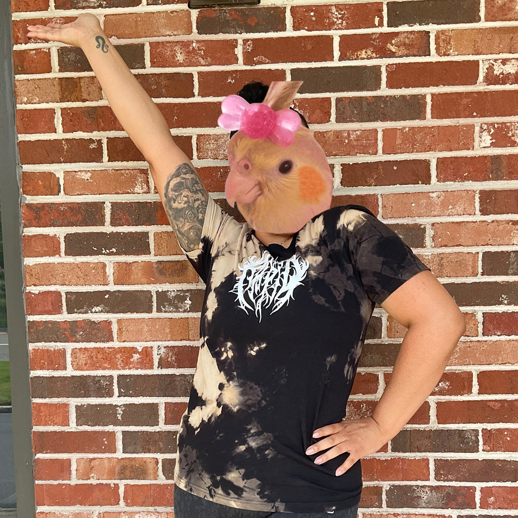 Bleach Tie-Dyed RABID T-Shirt