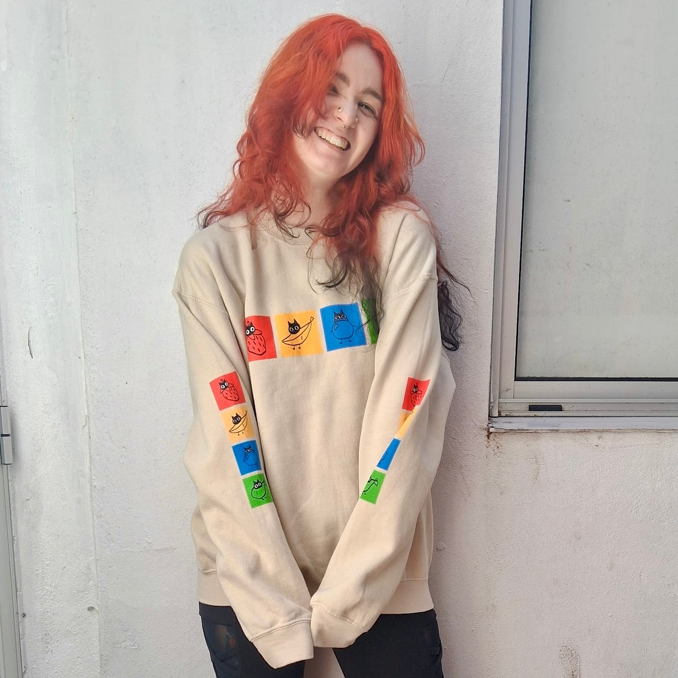 Fruity Cats Unisex Crewneck