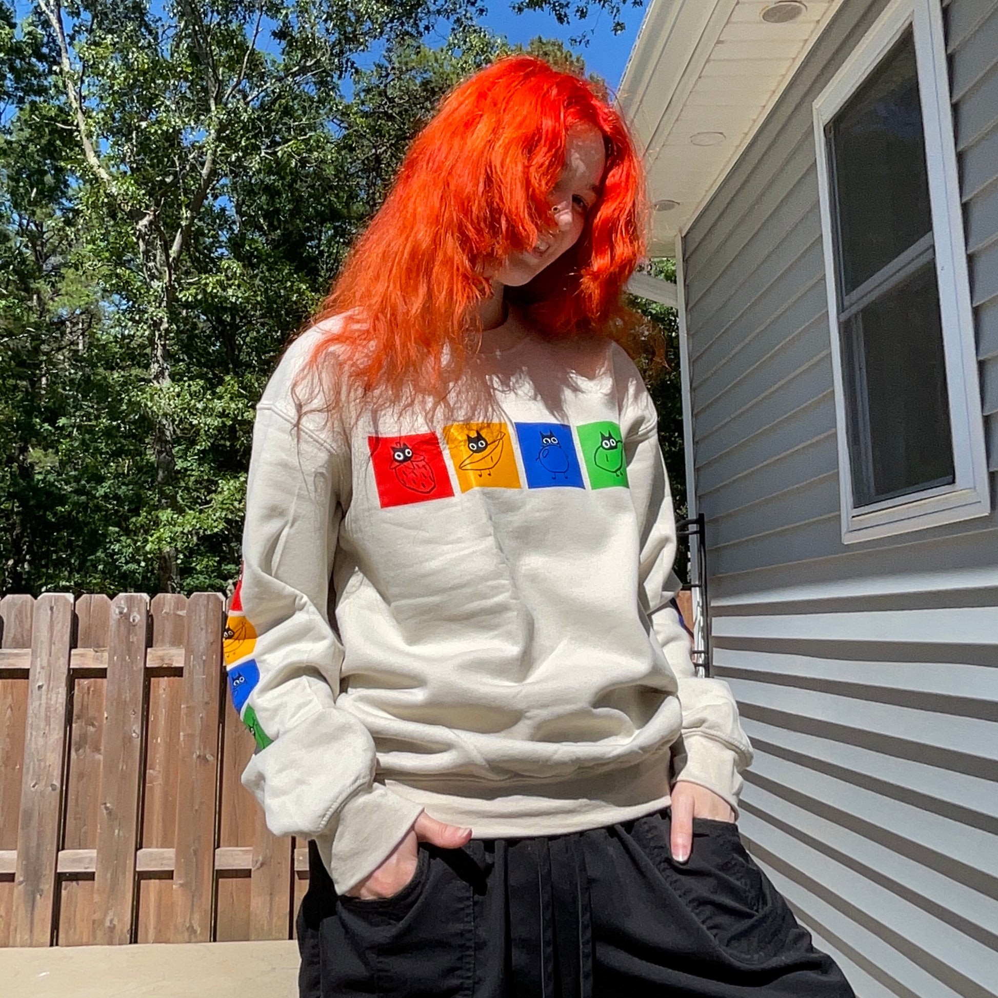Fruity Cats Crewneck