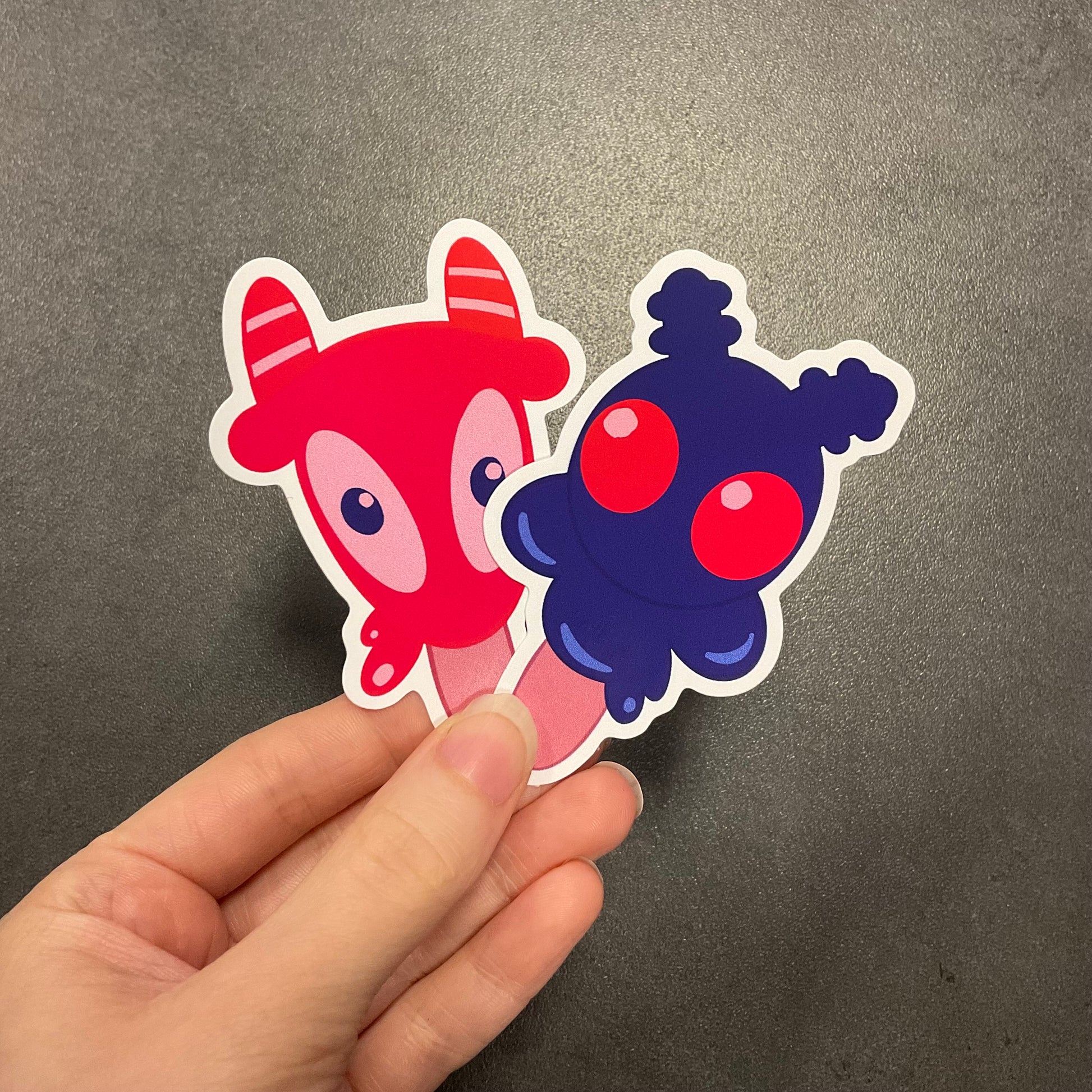 Mothman Popsicle Sticker