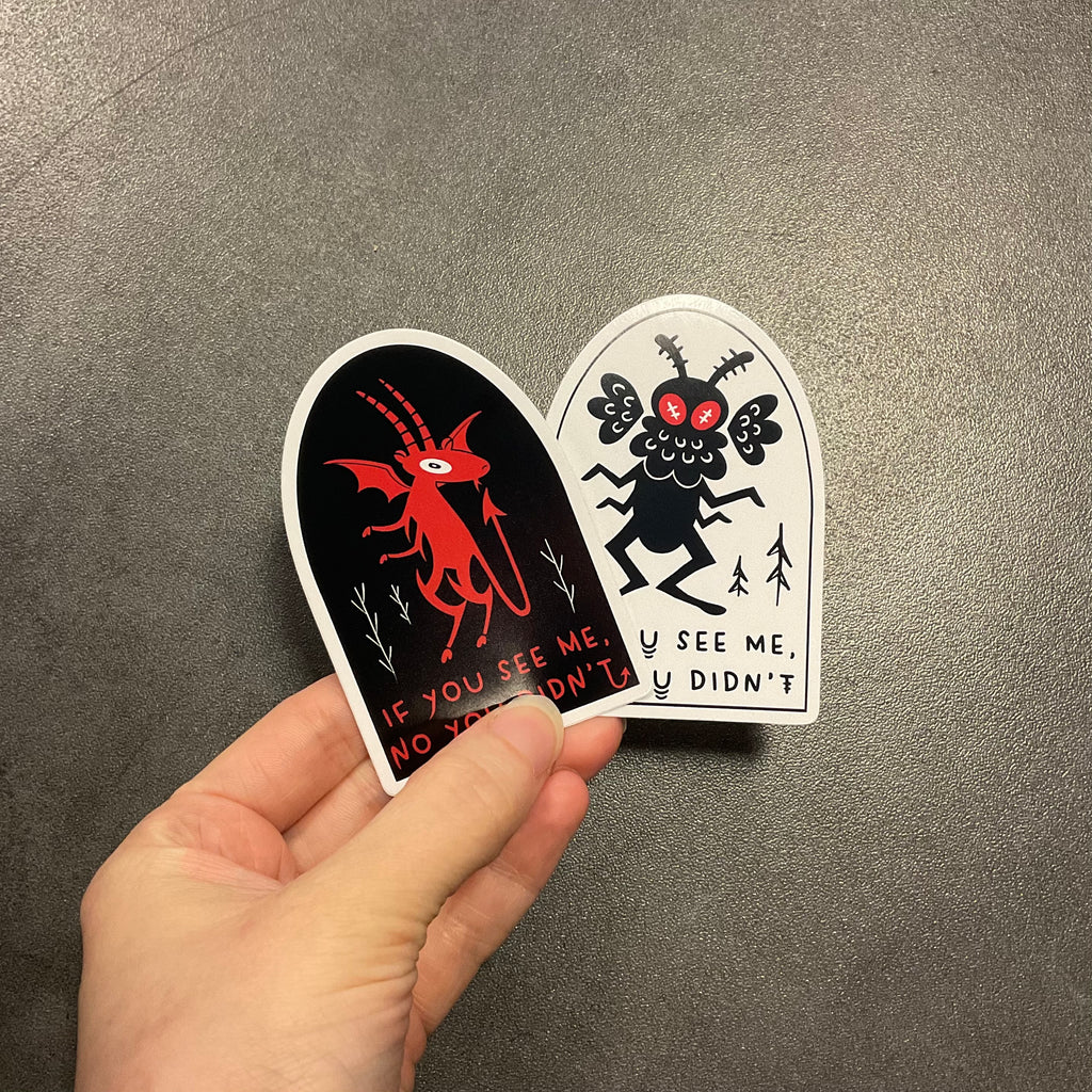 JD If U See Me Sticker