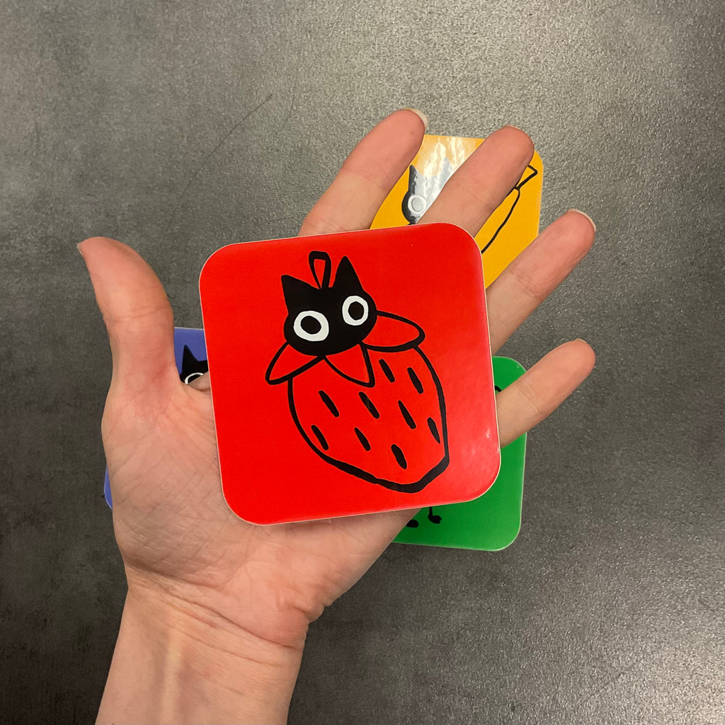 Fruity Cats Stickers