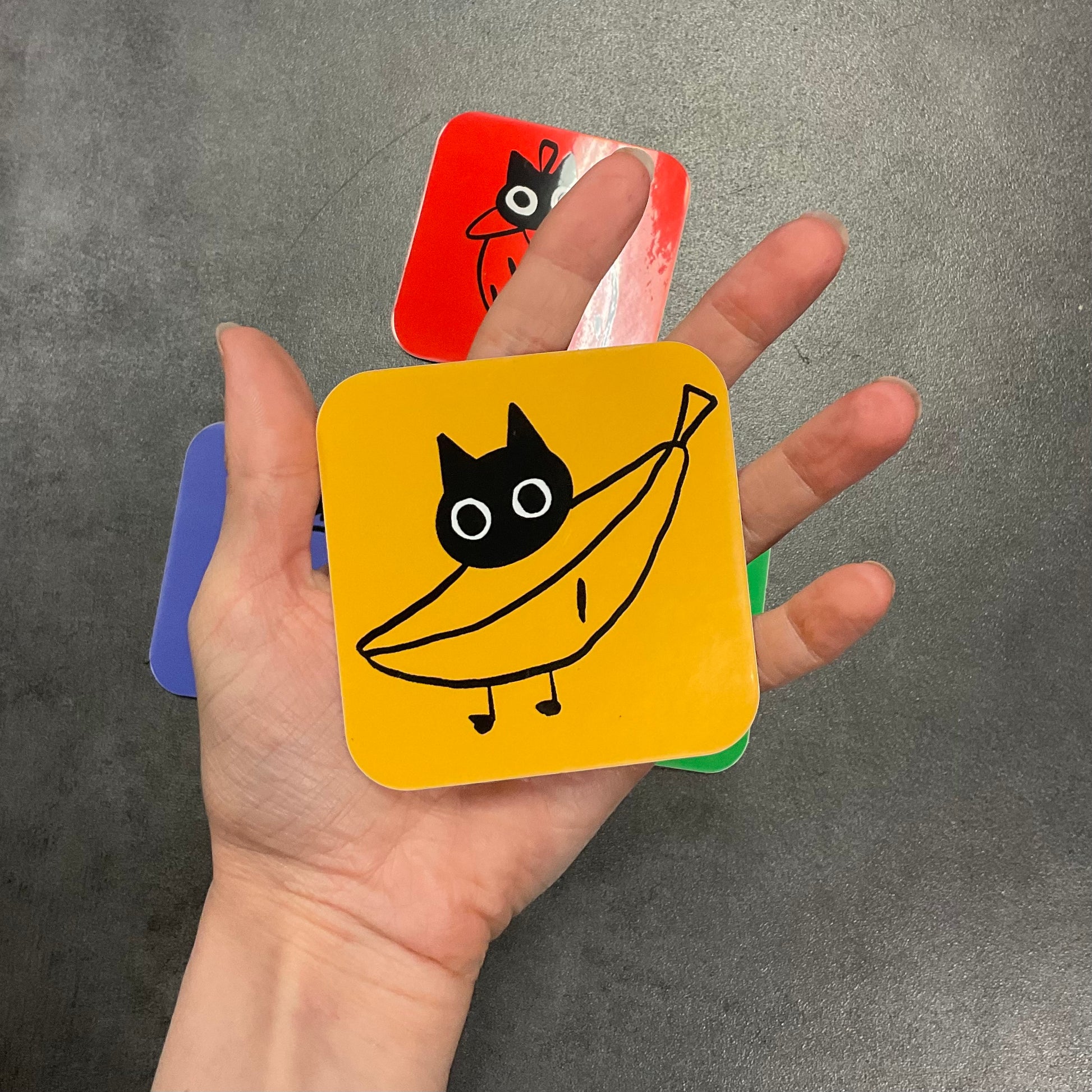 Fruity Cats Stickers