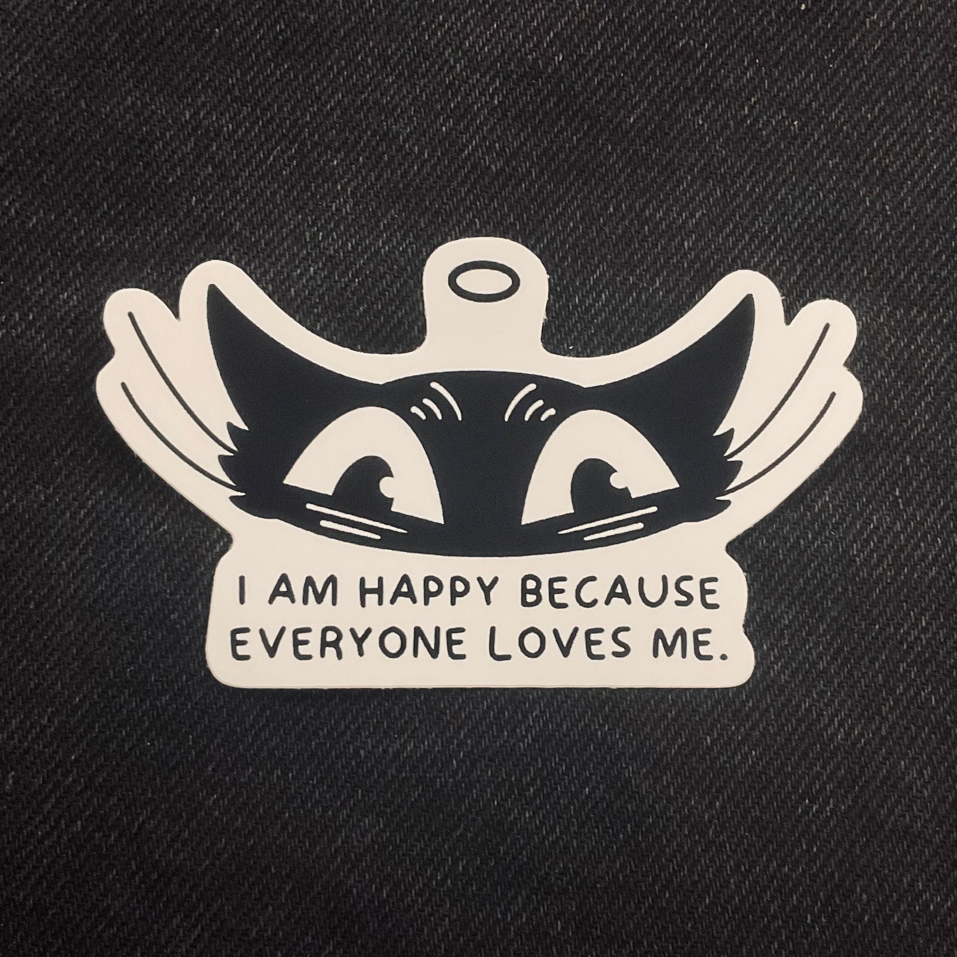 I AM HAPPY Sticker