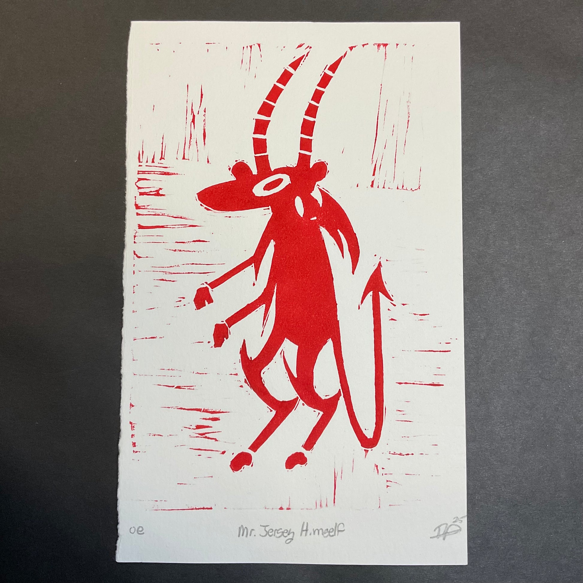 Jersey Devil Print