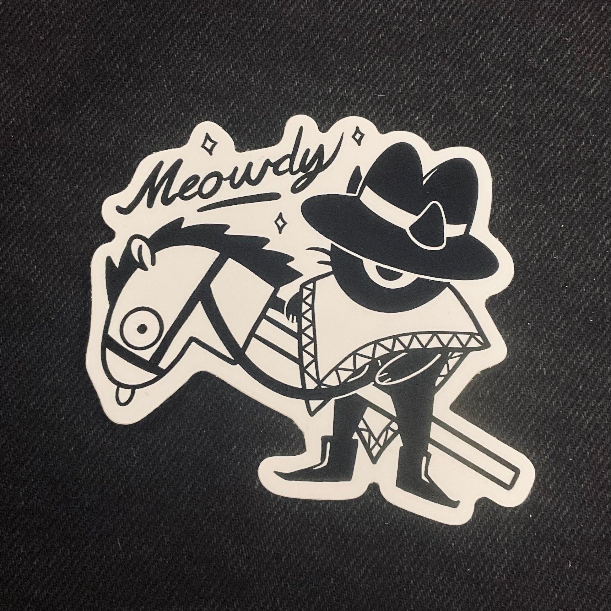 Meowdy Sticker