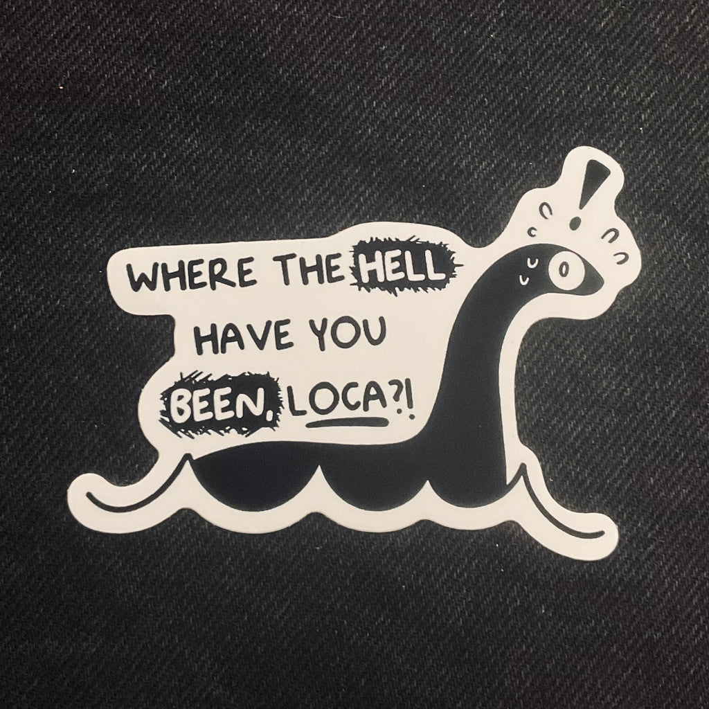 Nessie Sticker
