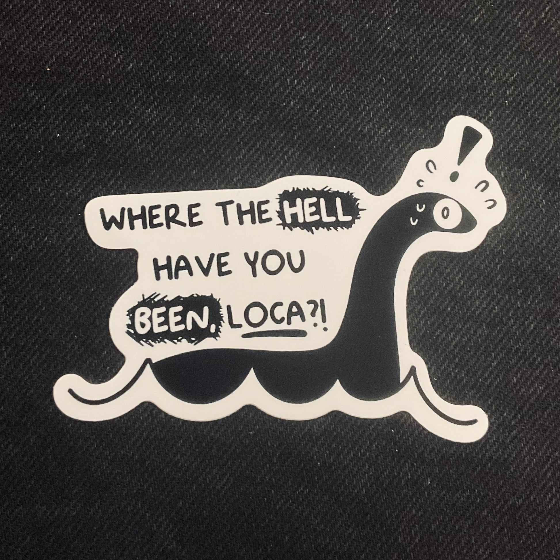 Nessie Sticker