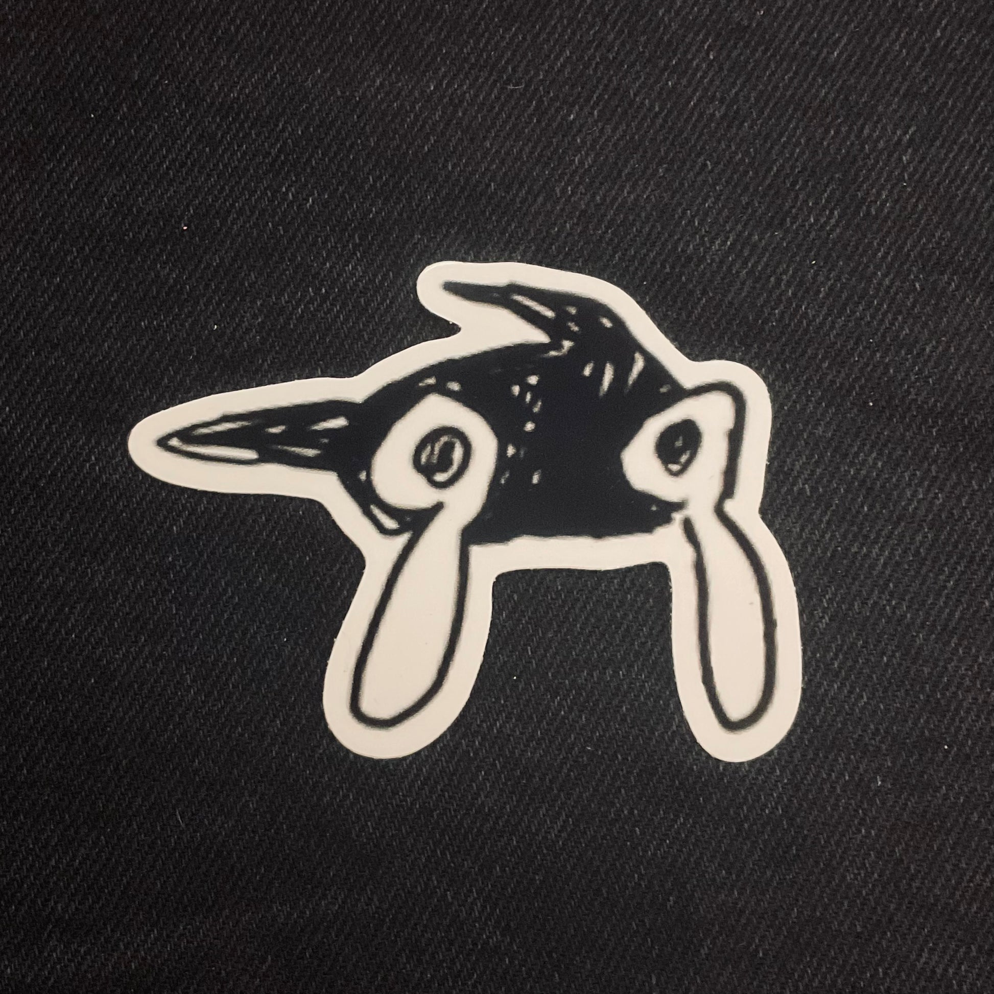 Ugly Crying Cat Sticker